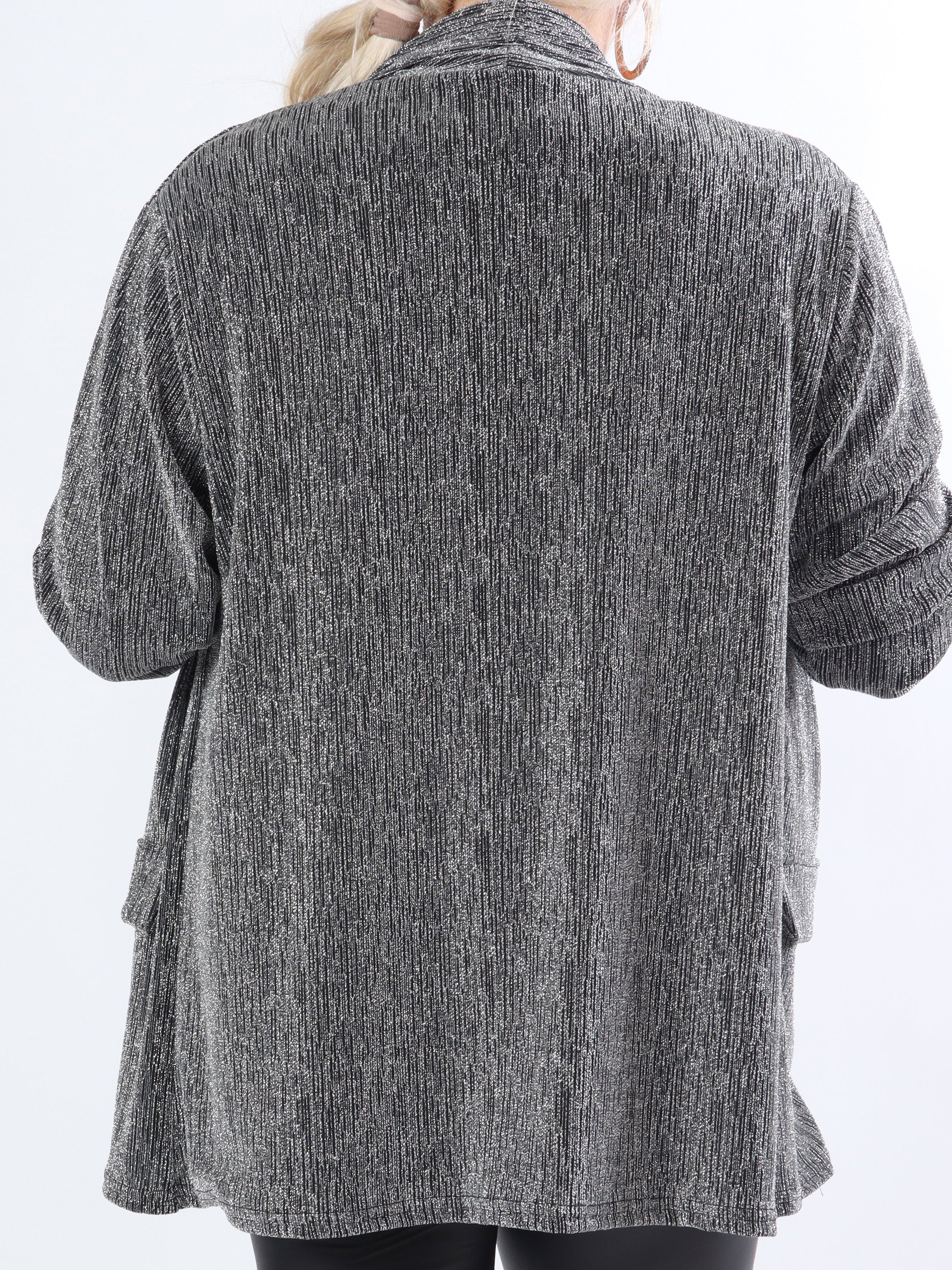 Misa - Lätt kavaj i glimmertyg